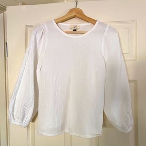 Universal Thread Balloon 3/4 Sleeve Gauze Blouse XS